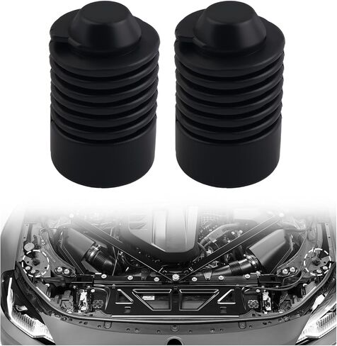 2PCS Hood Bumper Stop Rubber,OEM#90541-15019 Standard Car Hood Buffer Block Replacement,Shock Absorbing & Noise Reducing Engine Hoods Bumper Stopper Car Accessories in Kuwait