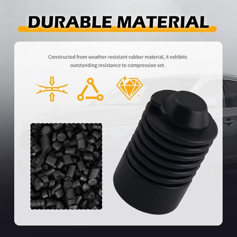 2PCS Hood Bumper Stop Rubber,OEM#90541-15019 Standard Car Hood Buffer Block Replacement,Shock Absorbing & Noise Reducing Engine Hoods Bumper Stopper Car Accessories in Kuwait