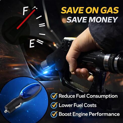 قطعتان من موفر الوقود لجزء السيارة، 2026 ترقية جهاز توفير الغاز لمزامنة الوقود من Fuelshark، توفير المزيد من الوقود المحمول التوصيل والتشغيل جهاز اقتصادي للطاقة لمواد التشحيم البنزين والديزل المائي in Kuwait