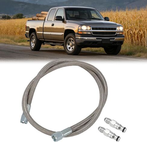 Hydraulic Clutch Line for 2005-2023 Ford Mustang GT 5.0 – Stainless Steel Braided Upgrade – Replacement for 139251 in Kuwait