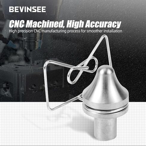 Bevinsee Clutch Pivot Pin & Clutch Release Arm Spring متوافق مع E46 E36 E90 E92 E39 E60 323i 323ci 325i 325Xi 328i 335i 335Xi، انظر الإعداد in Kuwait