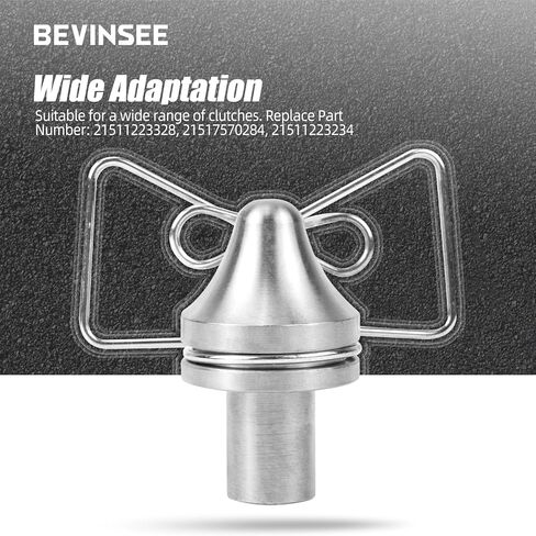 Bevinsee Clutch Pivot Pin & Clutch Release Arm Spring متوافق مع E46 E36 E90 E92 E39 E60 323i 323ci 325i 325Xi 328i 335i 335Xi، انظر الإعداد in Kuwait