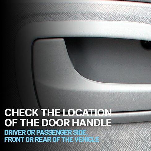 Garage-Pro Interior Door Handle Compatible with 2004-2009 Kia Spectra & 2005-2009 Spectra5 Front or Rear, Passenger Side Gray JCWREPK462343GP in Kuwait