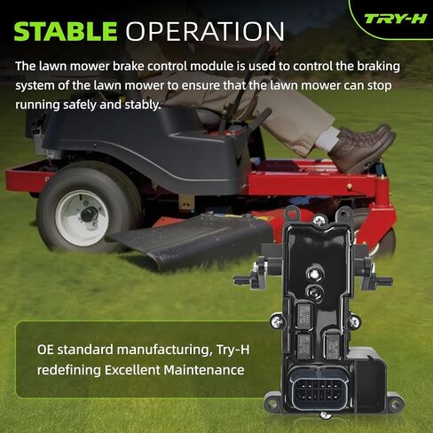 121-3017 Brake Control Module Compatible with 2012-2014 Toro Timecutter 74385 74386 74387 74388 74389 EX-Mark QTE651KA421 QTE691KA501 Replacement Part# 115-9660 120-7144 1213017 in Kuwait