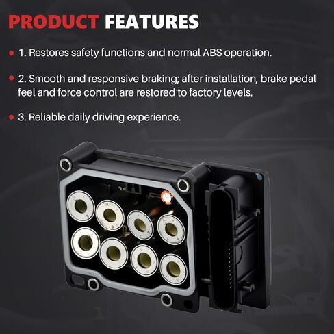 0265800534 ABS Anti-Lock Brake Actuator Pump Control Module Compatible with 2007-2009 Toyota Camry Replaces 44050-06070 44510-06060 0265800535 44510-33130 in Kuwait