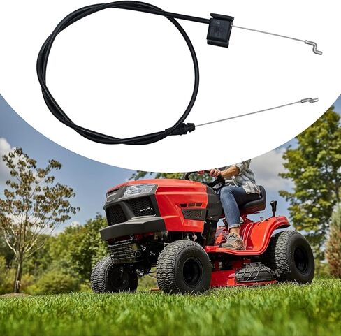 112-8818 Brake Cable Replacement for Toro & Lawn-Boy Walk-Behind Lawn Mowers - Fits 50+ Models Including 20330, 20339, 10603, 10642 - High-Density PVC Safety Cable with Z-Bend Ends in Kuwait