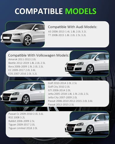 مستشعر سرعة العجلات الخلفية ABS من AUTOKAY مناسب لسيارة Audi A3 TT لسيارة VW Passat Jetta Tiguan Beetle GTI EOS Golf CC Amarok Bora R32 Rabbit 2006-2019 RE# ALS469 ALS468 1K0927807 1K0927808 1KD927807 1KD927808 in Kuwait