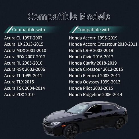 MOMYCAT 91205-P0X-005 Transmission Drive Axle Oil Seal (2 Pack),Automatic Transmission Left Side Axle Seal Compatible with Honda Pilot Accord CR-V Civic Odyssey in Kuwait