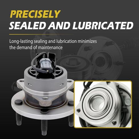 [Automatic Trans] 11.65" Front for 2008 Chevrolet Cobalt Brake Kit and Wheel Bearing Hubs CV Axle, for 2007-2009 Pontiac G5 Vented Brakes Replacement in Kuwait