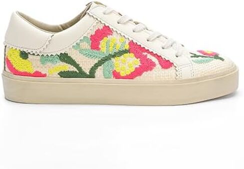 Mi.iM Gaby Rubber Sole Lace-up Snake Print Suede Star Sneakers in Saudi Arabia