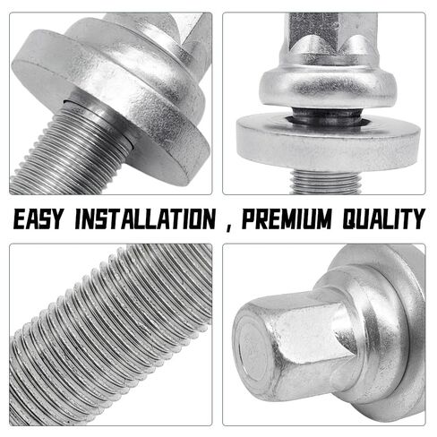 Pulley Bolt and Washer Fit for Honda Accord CRV CR-V 2003-2024 Civic 2002-2023 Element 2003-2011 Acura K Series Engine, Replace 90017-PCX-013 90017-RNA-A01 in Kuwait