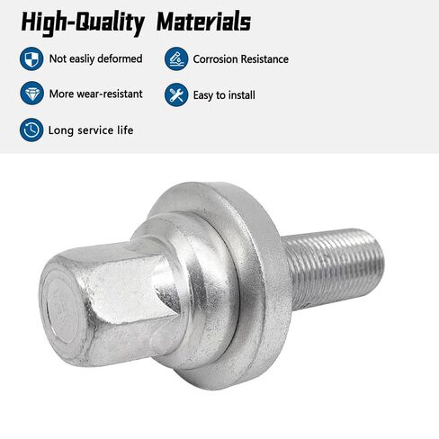 Pulley Bolt and Washer Fit for Honda Accord CRV CR-V 2003-2024 Civic 2002-2023 Element 2003-2011 Acura K Series Engine, Replace 90017-PCX-013 90017-RNA-A01 in Kuwait