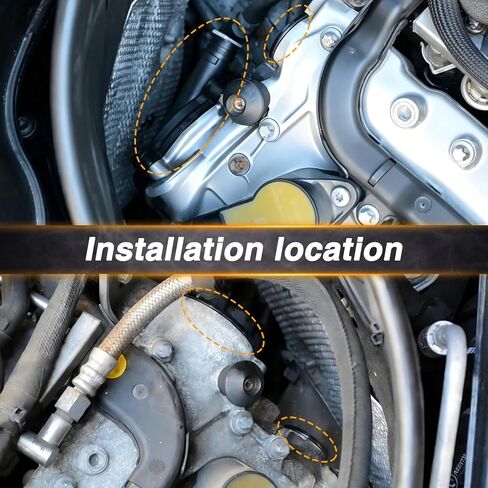 PCV تنفيس صمام علبة المرافق غطاء فاصل الزيت ومجموعة قابس توسيع عمود الحدبات متوافقة مع مرسيدس C230 C350 E350 SLK300 ML450 استبدال # 0009985690، 2720100631 in Kuwait