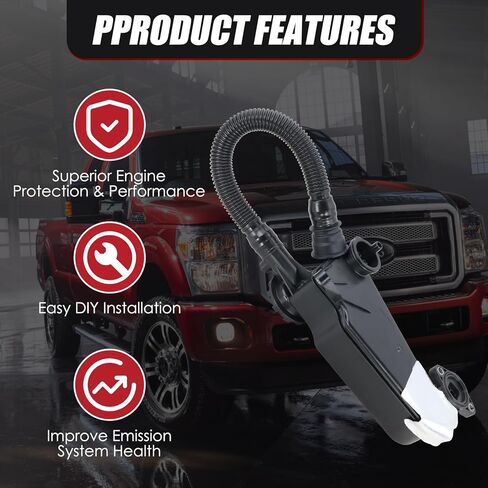 PC3Z-6A785-A Air Oil Separator Assembly Compatible with Ford F250 F350 F450 F550 Super Duty 2023-2024 OR 2011-2022 PCV CCV Filter 6.7L Powerstroke Diesel Replace# PC3Z6A785A in Kuwait
