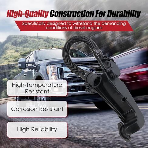 PC3Z-6A785-A Air Oil Separator Assembly Compatible with Ford F250 F350 F450 F550 Super Duty 2023-2024 OR 2011-2022 PCV CCV Filter 6.7L Powerstroke Diesel Replace# PC3Z6A785A in Kuwait
