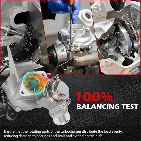 Turbo Turbocharger 6A0-F4-T/C with Actuator and Reducer Valve Fit for 1.5L Accord 2018 2019 2020 2021 2022 2023, Small Turbo Charger Kit, Turbo Charger Replace 180810528E in Kuwait