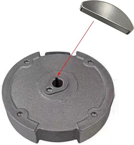 WOTIAN 12pcs Crankshaft Flywheel Woodruff Key Compatible with Honda Champion Predator Generac Horizontal-axis Engine 25×18mm in Kuwait