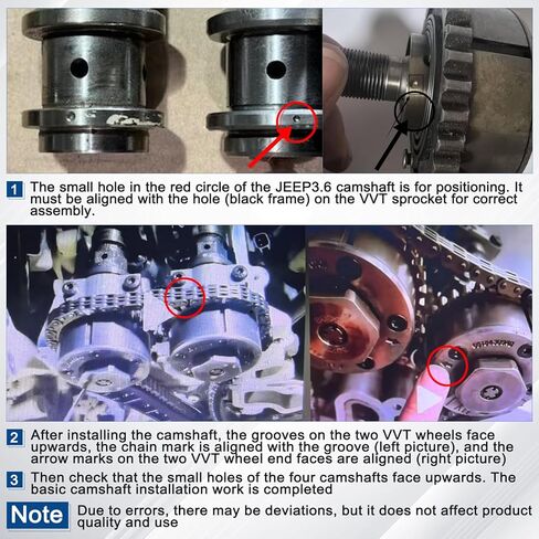Engine Camshafts Rockers Arm Lifters Kit Replacement for Jeep Wrangler Dodge Durango Challenger Journey Avenger RAM ProMaster for Chrysler 11-16 3.6L V6 5184377AG 5184380AG 5184296AH 5184332AA in Kuwait