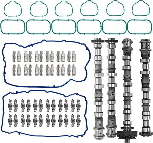 Engine Camshafts Rockers Arm Lifters Kit Replacement for Jeep Wrangler Dodge Durango Challenger Journey Avenger RAM ProMaster for Chrysler 11-16 3.6L V6 5184377AG 5184380AG 5184296AH 5184332AA in Kuwait