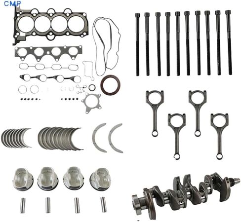 Engine Rebuild Kit G4FG 235102B000 23110-2B300 23041-2B900 20910-2BB03 Compatible With Accent Verna HB20 Cerato 1.6 in Kuwait