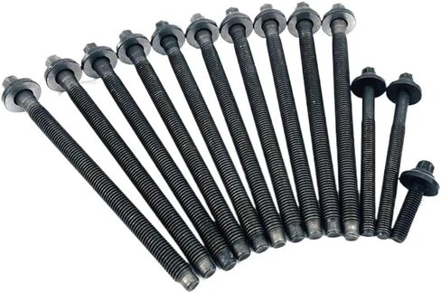 Cylinder Head Screws Compatible With Citroën R55 R56 R57 R58 R59 R60 R61 1.6T 0204C1 11127560274 in Kuwait