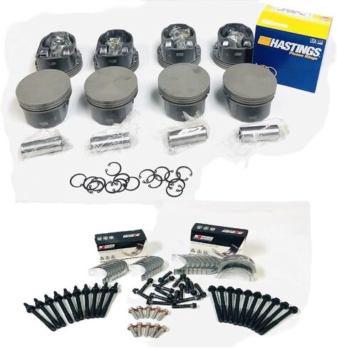 .020 مجموعة مكبس وحلقات كبيرة الحجم ومحامل ومسامير متوافقة مع محركات 1999-2009 GM LS 4.8L و5.3L GEN III وIV in Kuwait