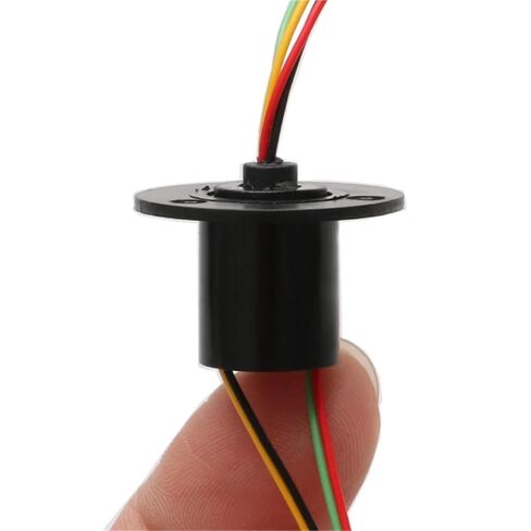 1PCS Micro Slip Ring 2/4/6/8/12/24 Channel Wires 2A 12.5mm/15.5mm Rotate Dining Table Slipring Electric Collector Rings Joint(Dia.12.5mm 8CH 2A) in Kuwait