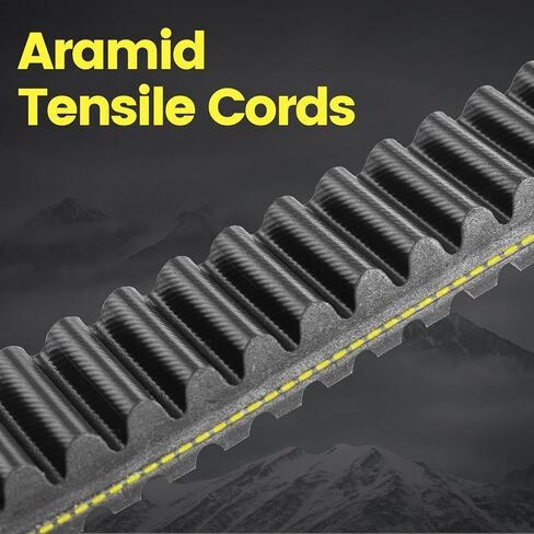 Heavy-Duty Drive Belt for Can Am Maverick X3 and Defender, 422280652 Performance CVT Belt | Aramid Tensile Cords | EPDM Rubber | Flexweave Overcord in Kuwait
