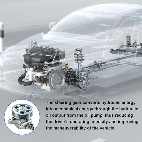 21-5419 مضخة توجيه كهربائية مع بكرة، لهوندا CR-V 2002-2011 2.4L، لأكورد 2006-2007 2.4L، لأكورا TSX 2006-2008 2.4L، للعنصر 2006-2011 2.4L، استبدال #56110PNBA01 in Kuwait