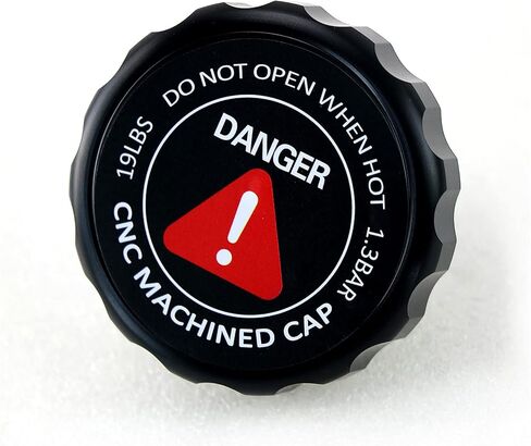 Universal Billet Radiator Cap 1.3 Bar CNC Precision Machined Aluminum Coolant Reservoir Cap for Efficient Cooling in Kuwait