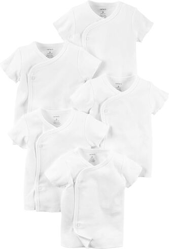 Carter's Baby Unisex 5-Pack Snap Shirts in Kuwait