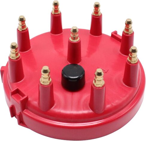Distributor Cap and Rotor Kit Fits for 1985-1995 Ford F350 F250 F150 V8 TFI Engine 5.0L 5.8L DC12V Red in Kuwait