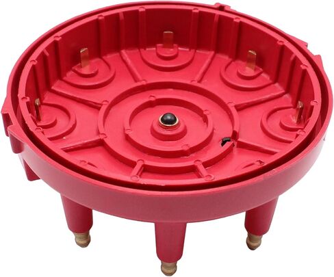 Distributor Cap and Rotor Kit Fits for 1985-1995 Ford F350 F250 F150 V8 TFI Engine 5.0L 5.8L DC12V Red in Kuwait