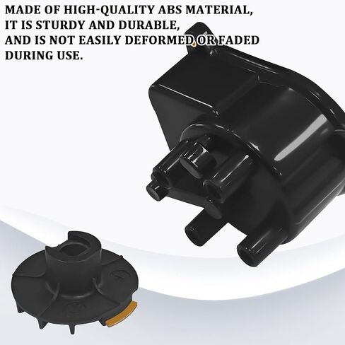 Ignition Distributor Cap and Rotor Kit Set for Honda Distributor Cap Replacement 30102-P54-006 30103-P08-003 for Honda Accord 92-01 Integra 1992-2000 Civic 1994-1997 Civic del Sol 1997-2001 CR-V in Kuwait