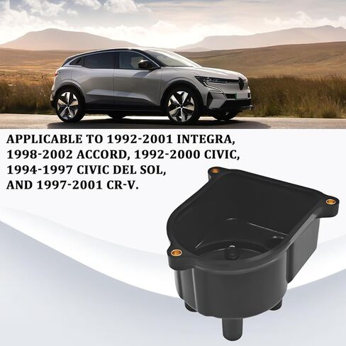 Ignition Distributor Cap and Rotor Kit Set for Honda Distributor Cap Replacement 30102-P54-006 30103-P08-003 for Honda Accord 92-01 Integra 1992-2000 Civic 1994-1997 Civic del Sol 1997-2001 CR-V in Kuwait