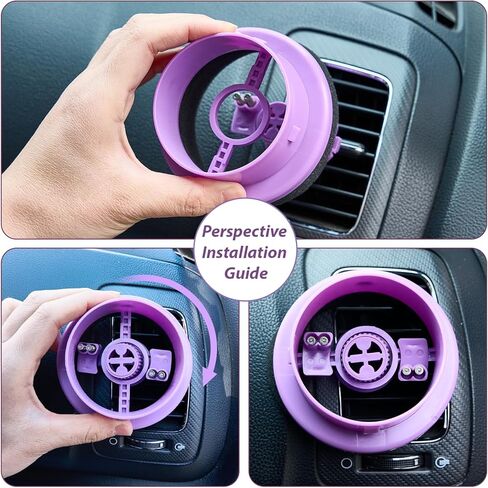 2nd Gen Hook Design Car Ac Vent Extender for Baby Kid Pet, Cool Air Conditioning Hose with Greater Airflow, More Secure Connections, Broader Compatibility,Ac Tube for Back/Third-Row Seat/Trunk(9FT) in Kuwait