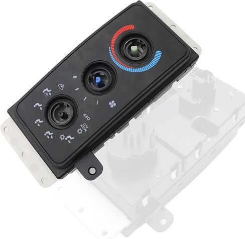 Climate Control Panel HS364 5015734AA 68171480AA Compatible with Dodge Ram 1500 1999-2001 2500 3500 1999-2002, AC Control Module Heater HVAC Heater Control Unit Replacement in Kuwait