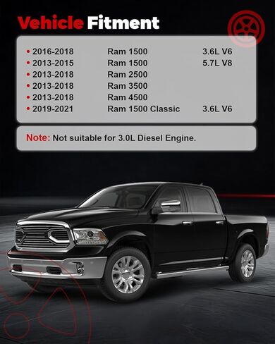 صمام التحكم في السخان مبرد ثلاثي الاتجاه مع دعامة تثبيت متوافقة مع Ram 1500 2500 3500 4500 2013 2014 2015 2016 2017 2018 استبدال 52014892AA، 52014892AB، 52014892AC in Kuwait