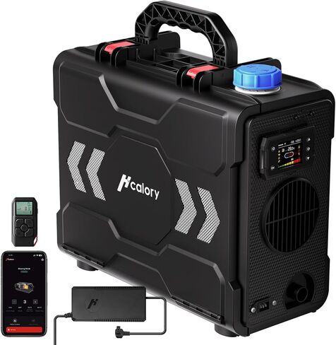 8KW Diesel Heater, 6L Toolbox 2S Plus Portable Diesel Air Heater All in One 110V/12/24V with App Control, Wireless Temperature Sensing and Altitude Mode for RV Garage Camper in Saudi Arabia