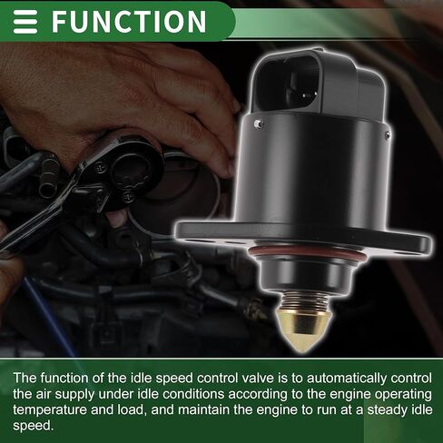 Motorcycle Idle Air Control Valve for Harley-Davidson Softail Replace No.27658-06 Fuel Injection Idle Air Control Valve for Stable Engine Operation in Kuwait