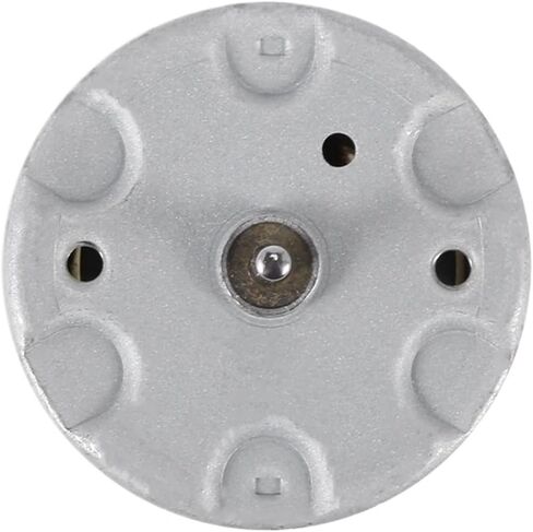 RF-500 TB-12560 DC 1.5-12 V 2700 سرعة التباطؤ 32 ملم قطر محرك DC فضي in Kuwait