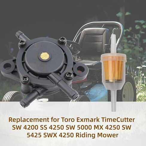 139-0684 127-9206 استبدال مضخة فراغ الوقود لـ Toro Exmark TimeCutter SW 4200 SS 4250 SW 5000 MX 4250 SW 5425 SWX 4250 TITAN HD 1500 أو 2000 سلسلة ركوب جزازة in Kuwait