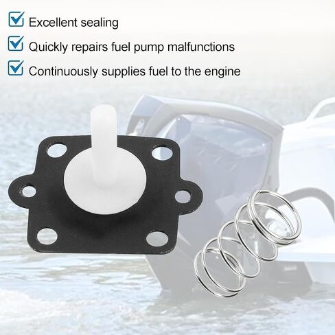811287 Accelerator Pump Repair Kit Fit for Mercury 80HP 100HP 115HP 125HP 1988 1989 1990 1991 1992 1993 1994 1995 1996 1997 1998 1999 2000 2001 2002 2003 2004 Replace 1395-811287 in Kuwait