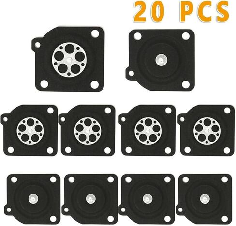 20PCS Metering Diaphragm Kit Carburetor C1U Model Replacement Parts Compatible With Number A015010 in Kuwait