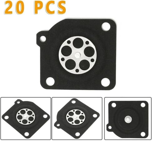 20PCS Metering Diaphragm Kit Carburetor C1U Model Replacement Parts Compatible With Number A015010 in Kuwait