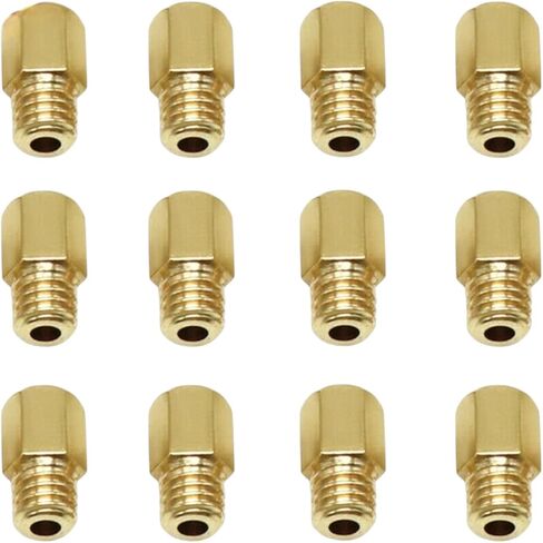 12Pcs Carburetor Main Jets for Mikuni VM TM Carb #90 - #200 For Power Jet Motorcycle in Kuwait