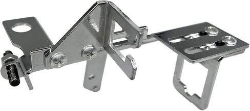 24283 Throttle Cable Bracket Kit, Chrome Steel Carburetor Linkage Bracket Fits for SBC BBC Holley ﻿ in Kuwait