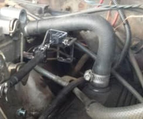 24283 Throttle Cable Bracket Kit, Chrome Steel Carburetor Linkage Bracket Fits for SBC BBC Holley ﻿ in Kuwait