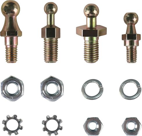 20-2 Carburetor Throttle Ball Assortment Compatible with Holley Carburetor Linkage & Control Steel Material Throttle Cable Ball Stud (1 Sets) in Kuwait