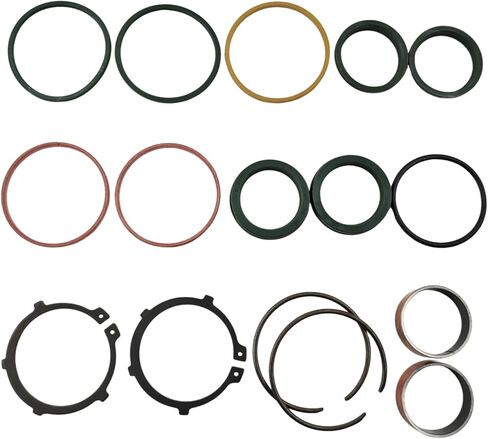RE271456 Hydraulic Steering Cylinder Seal Kit - Fit for John Deere Tractor 5045D, 5045E, 5050E, 5055D, 5055E, 5058E, 5060E, 5065E, 5065M, 5067E, 5070M, 5075E, 5075M, 5076E, 5076E, 5078E, 5080M in Kuwait